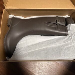 Terratrax Women's Rainboots Black Size 10 Waterproof Anti-Slip Wellington Boots